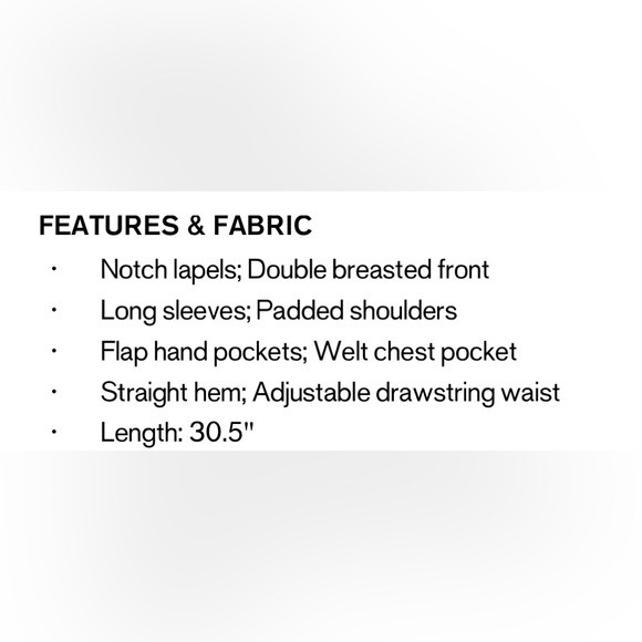 Express XS soft pink double breast blazer - Picture 6 of 8